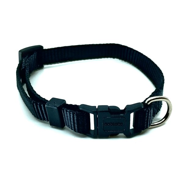 jednofarebný čierny 1 cm-